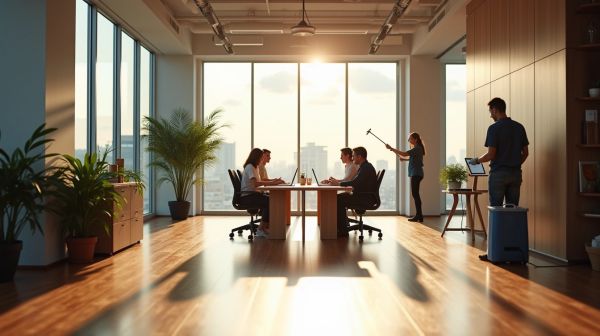 Commercial office cleaning Kent: Enhance your workplace well-being